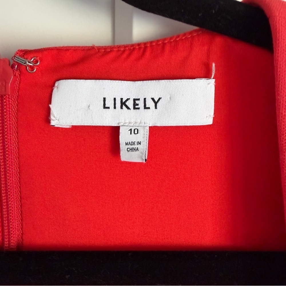 Likely Elegant Red Sleeveless Midi Dress | 10 - Picture 8 of 11